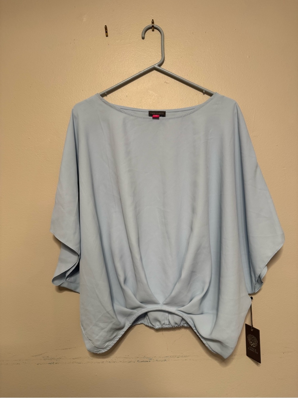 NWT Vince Camuto Windswept Wonder blouse in the light blue